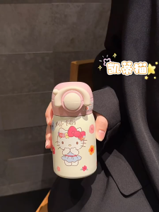 Sanrio ขวดน้ํา Hellokitty ซานริโอ 316 ถ้วยฉนวนสแตนเลสน่ารัก 220มล ถ้วยน้ําขนาดเล็ก มินิ เด็ก ผู้ใหญ่