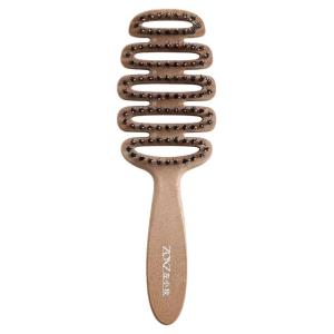 Loolecondera | Pig Bristle Hair Brush for Women - Volume & Anti-static