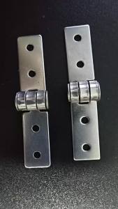 2 Bản Lề Bằng Thép Không Gỉ Cho Khung Cửa Sổ Và Cửa Ban Công - Chống Nứt Bản Lề Đồ Nội Thất Có Thể Gập Lại Để Chế Biến Gỗ