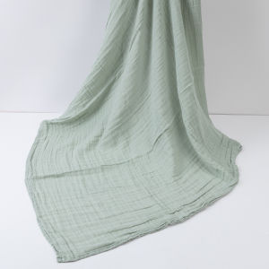 ผ้าห่มทารกแรกเกิดผ้าฝ้ายมัสลิน2ชั้นสำหรับเด็กทารก100ซม. * 100ซม. เสื่อนอนผ้าเช็ดตัวสำหรับทารกของขวัญวันเกิด