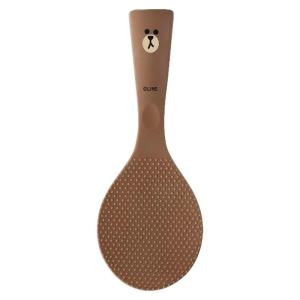 Line Friends Silicone Rice Spoon Stand up Rice Serving Spoon Non-Stick Electric Rice Cooker Spoon Kitchen Cooking Utensil