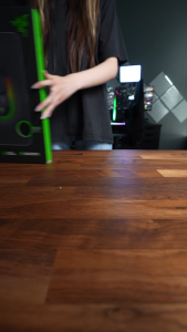 Tấm lót chuột gaming với bộ sạc từ tính cho chuột Razer HyperFlux V2_Mới hàng chính hãng