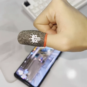 (PROMO TERMURAH ) Sarung Jempol Gaming AP King V2 Logo Reflective Free Sensitifitas Game | Aksesoris Game Free Fire & Mobile LegenDS PUBG MOBILE