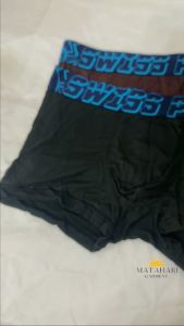 (MG)2pcs/pack Swiss Polo Men Cotton Trunk Boxer Soft Comfortable Plain Underwear Spender Lelaki Seluar Dalam Lelaki Boxer