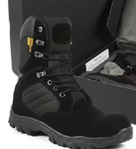 SEPATU SAFETY PRIA  BOOTS DELTA AGL"S 8 INCHI UJUNG BESI(DELTA TINGGI)