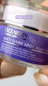 COMBO CREAM MALAM OZZASKIN Skincare Oki Setiana Dewi Membantu Memudarkan Flek Hitam Membandel