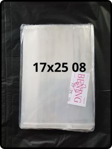 Plastik PP Bening 17X25 Tebal 08 Pembungkus makanan