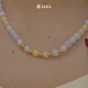 Kalung Emas ANASTASYA Rainbow Kadar 10K Toko Mas Jawa