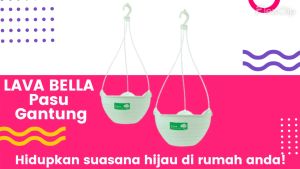 LAVA BELLA with Hook Hanging Flower Pots 吊挂式花盆