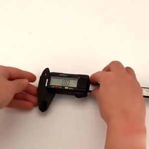 Letsview Digital Calipers 150mm 6inch LCD Electronic Vernier Caliper Carbon Fiber Micrometer Gauge 0.1mm / 0.01