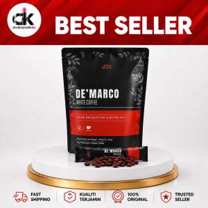 JRM KOPI DE’MARCO WHITE COFFEE (12 SACHETS)