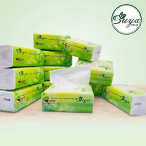 1 Pack (8pcs) SUYA Organic green tea Facial Tissue paper towel