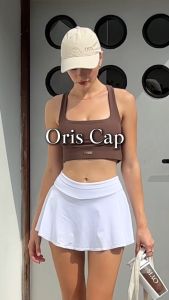 Oris Cap หมวกแก๊ปปักลาย (Brown)