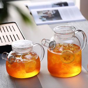 High Capacity Explosion-proof Heat Resistant Glass Pitcher