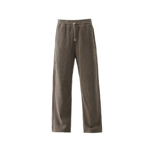 Warm And Stylish Corduroy Pants for Men Fleece Lined Loose Casual Trousers American Retro Style Versatile Comfortable Fit