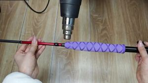 Aventik 1m Ống Co Nhiệt Chống Trượt Vỏ Bọc Chống Nước Phát Sáng Cho Cần Câu Cá Tay Cầm Vợt - Polyolefin Cách Nhiệt Bền