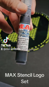 MAX Badminton Stencil Ink ( Premium Formula ) Refillable 60 ml ink bottle