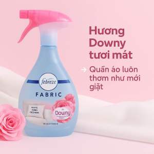 Xịt vải khử mùi Febreze Downy nhập khẩu Mỹ – khử mùi làm thơm quần áo sofa ga gối