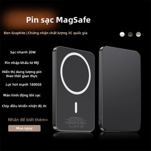 AOLUNDI | Pin Sạc Dự Phòng Không Dây Có Tính Năng Từ Tính Cho iPhone 17