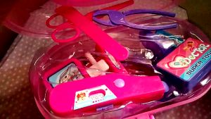 Kids Doctor Set Medical Kit Toy Kid Role Playing Doctor Nurse Education Pink Princess Toys Set Girl Birthday Gifts