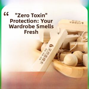 MONLEYTA | Moisture Proof Insect Repellent Natural Camphor Wood Block