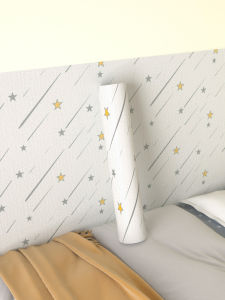 Child Tatami Bedside Wall Surrounding Sticker Soft Pack Wall Barrier Cool Proof Non Toxic Self Adhesive Modern Minimalist Home Decor