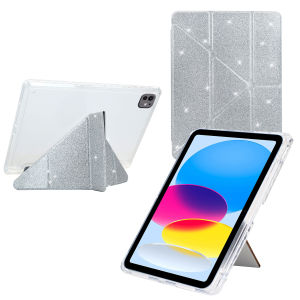Ốp Bảo Vệ Lấp Lánh Sang Trọng Cho iPad Air 5/Air 11/M3 iPad Pro 11/12.9/13 Gen Tương Thích Với Nhiều Mẫu Máy - Vỏ PU Chống Sốc