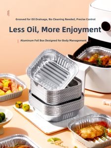 LA SHOAN | Oil-resistant Thickened Aluminum Foil Bowl
