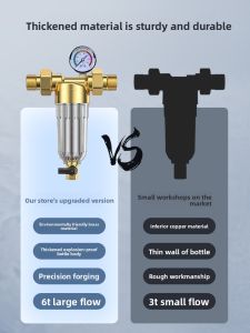 JINXIANQUAN | Copper Pre-Filter Water Softener with Backwashing