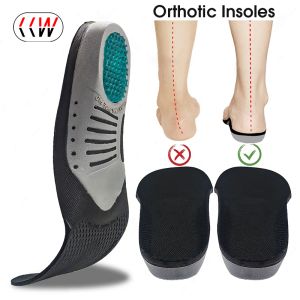 CCW 1Pair Flat Feet Template Arch Support Orthopedic Insolesplantar Fasciitis Heel Pain Orthotics Insoles Sneakers Shoe Inserts Men Women