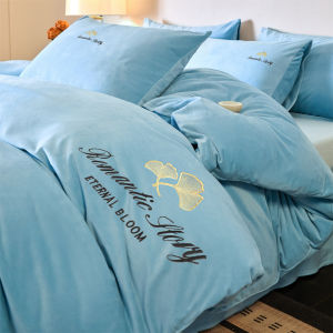 YOUJIU | Reversible Flannel Thick Bedding Set