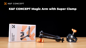 K&F CONCEPT MS32 Magic Arm Kit with Super Clamp Phone Holder for Insta360/DJI Osmo/Action 6/GoPro