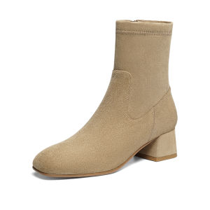 Reddragonfly | Winter New Womens Boots Coarse Heel Stiletto Slimming Boot
