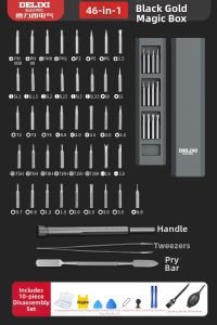DELIXI | Multi-use Screwdriver Set for Electronics