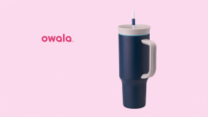 StockOwala 40oz Insulated Stainless Steel Tumbler With Straw Carry Handle BPA Free Owala Water Bottle Assorted Colours