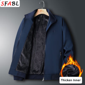 New Warm Lined Winter Jacket Men Casual Business Office Dress Coat Windbreak Thick Warm Mens Winter Jacket Parka Fleece Lining
