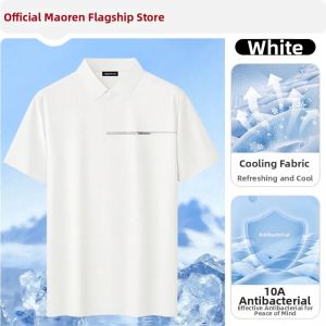 MiiOW | Cooling Ice-Silk Men Polo Shirt Summer