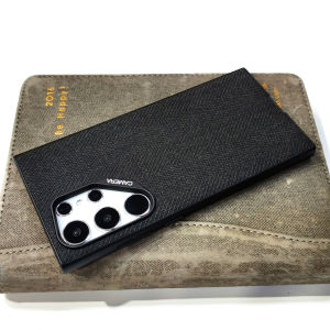 เคสโทรศัพท์ GKK Art Thinker Galaxy S25 Ultra หนังสีโลหะ ป้องกันการตกหล่น ป้องกันรอยขีดข่วน ดีไซน์หรูหรา สำหรับผู้ชายและผู้หญิง