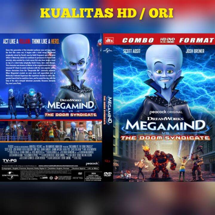 KASET DVD FILM KARTUN ANIMASI MEGAMIND 2024 Lazada Indonesia