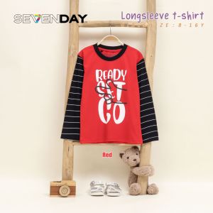 Kaos Lengan Panjang Anak Perempuan Remaja Tanggung Terbaru Sevenday Long Sleeve Tshirt Girl Baju Kaos Anak Cewek Remaja Kekinian 8-15th
