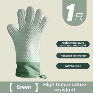 DINGQING | Heat Resistant Kitchen Gloves Food Grade Silicone