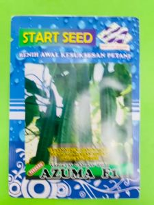Benih Gambas Hijau AZUMA F1 Kemasan 80 Biji