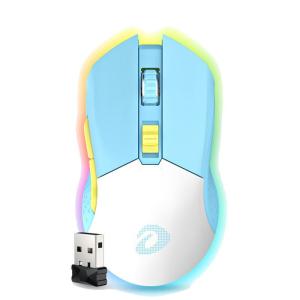 DAREU | Chuột Gaming Không Dây EM901 2 Chế Độ Thiết Kế Nhẹ 85g Dock Sạc RGB
