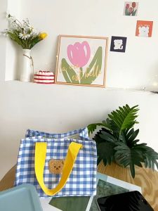 LITTLE DAISY | LUNCH BAG TAS BEKAL MAKANAN ANAK LUNCH BAG TEMPAT BEKAL ANAK TEMPAT PENYIMPANAN MAKANAN TAS LUNCH BOX