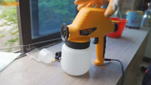 Tolsen Solenoid Spray Gun 800ml [ONLINE EXCLUSIVE] (110W) 79577