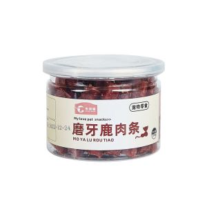 Cat Tooth Grinding Stick Snacks for Kittens Weight Gain Flavorful Deer Meat Strip Dental Care Pet Supplies Imported