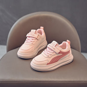 รองเท้าเด็กผ้าใบสีขาว รองเท้ากีฬาลำลองสำหรับเด็กชายและเด็กหญิง รองเท้าบอร์ดสำหรับเด็ก รองเท้ากีฬาแบบสวม รองเท้าเด็ก รองเท้าเด็ก