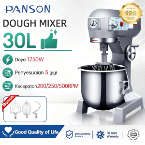 PANSON 5/10L/15L/20/30L Multifunctional Dough Mixer Cream Filling Machine Mixer MultifunctionalVertical Mixers