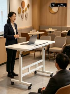 WUBUWEI | Height Adjustable Portable Stand Desk Computer Notebook Support