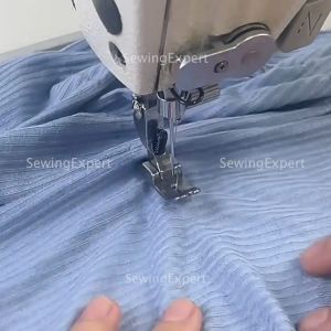 Sepatu P351SC Anti Kerut - Anti Loncat - Jahit Kain Melar dan Tipis / Tekanan Sepatu Bisa Diatur Untuk Mesin Jahit High Speed Industri Jarum 1 / Sepatu Jahit Lurus Mesin Highspeed Juki Typical Brother